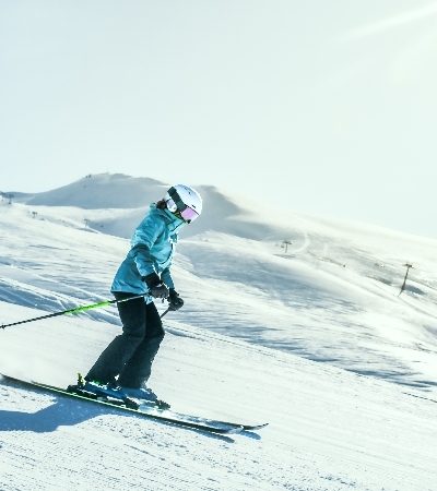 繼續滑雪