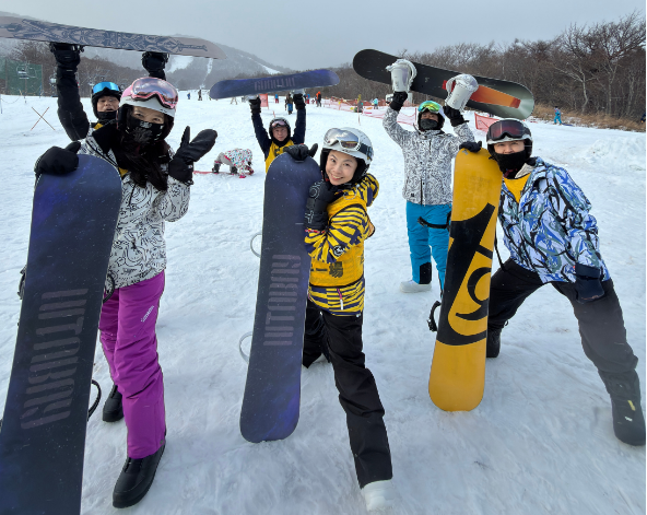 星野貓魔滑雪場、驗收滑行→會津若松市區