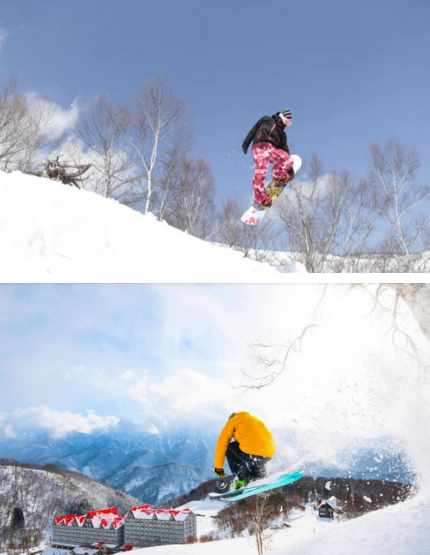 白馬最北境,粉雪深滑日