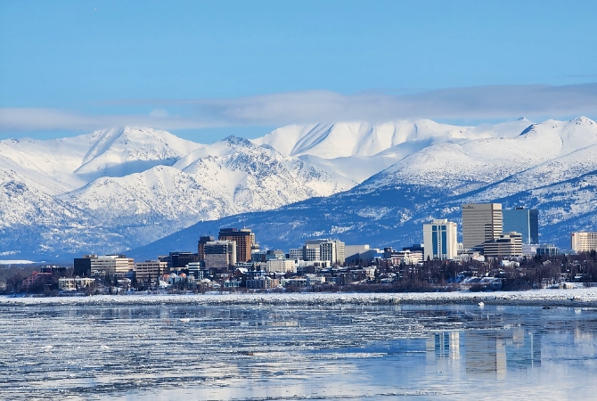 費爾班克斯→安哥拉治→Alyeska滑雪