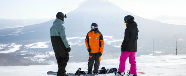 雪季最終滑行→夜宿上越