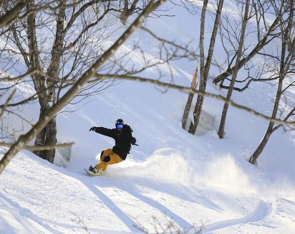 度假村早餐→前往雪場集合→分組上課 (五小時課程)