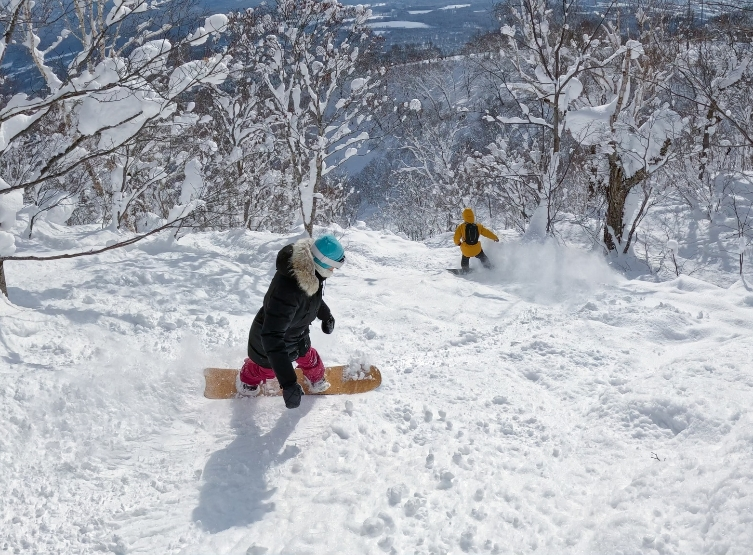 集合前往雪場→分組上課 (五小時課程)