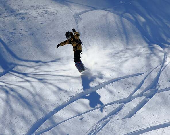 度假村早餐→前往雪場集合→分組上課 (五小時課程)