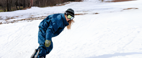雪季最終滑行→夜宿上越